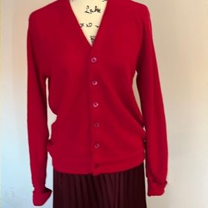 Vintage hot pink sweater